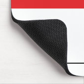 Tapis De Souris Drapeau de l'Indonésie (Coin)