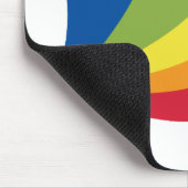 Tapis de souris Drapeau de Lingua Franca Nova (Coin)