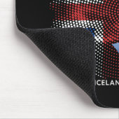 Tapis De Souris Drapeau de l'Islande (Coin)