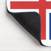 Tapis De Souris Drapeau de l'Islande (Coin)