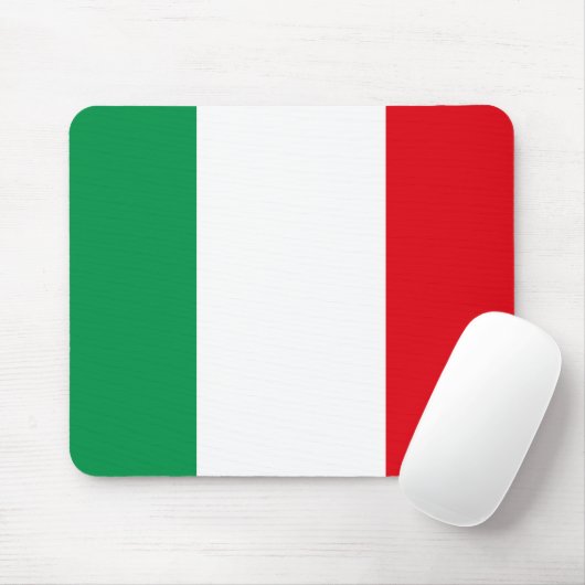Tapis De Souris Drapeau de l'Italie (Avec souris)