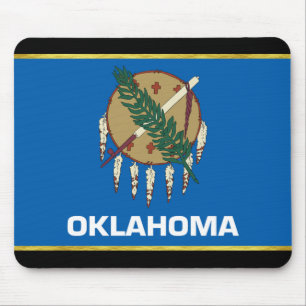 Tapis De Souris Drapeau de l'Oklahoma