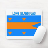 TAPIS DE SOURIS DRAPEAU DE LONG ISLAND (Avec souris)