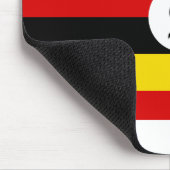 Tapis De Souris Drapeau de l'Ouganda (Coin)