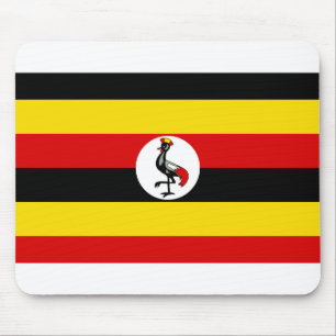 Tapis De Souris Drapeau de l'Ouganda