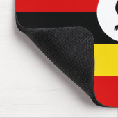 Tapis De Souris Drapeau de l'Ouganda (Coin)