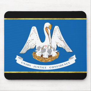 Tapis De Souris Drapeau de Louisiane