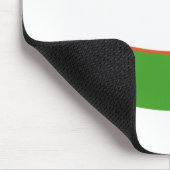 Tapis de souris Drapeau de l'Ouzbékistan (Coin)
