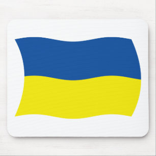 Tapis de souris Drapeau de l'Ukraine
