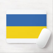TAPIS DE SOURIS DRAPEAU DE L'UKRAINE (Avec souris)
