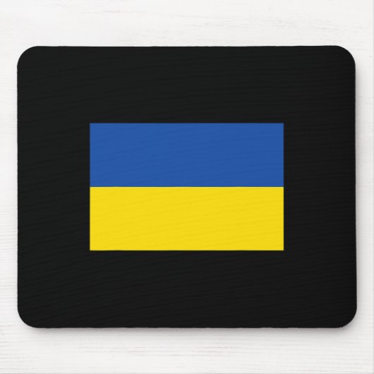 Tapis De Souris Drapeau de l'Ukraine1 (Devant)