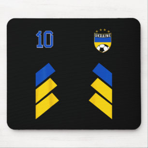 Tapis De Souris Drapeau de l'Ukraine Amoureux de la fierté ukraini