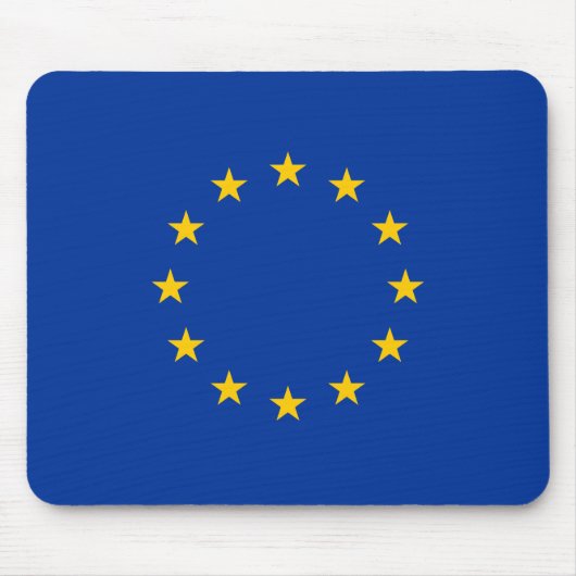 Tapis De Souris Drapeau de l'Union européenne (UE) (Europe) (Devant)