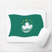 Tapis de souris Drapeau de Macao (Avec souris)