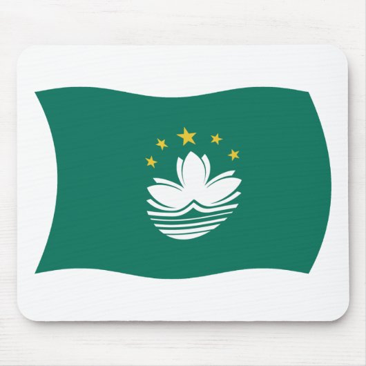 Tapis de souris Drapeau de Macao (Devant)
