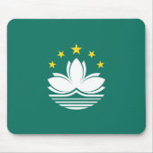 Tapis De Souris Drapeau de Macao (Devant)