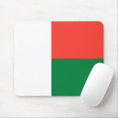 Tapis De Souris Drapeau de Madagascar (Avec souris)