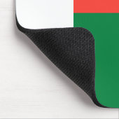 Tapis De Souris Drapeau de Madagascar (Coin)