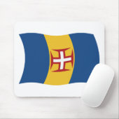 Tapis de souris Drapeau de Madère (Avec souris)