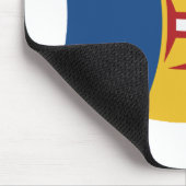 Tapis De Souris Drapeau de Madère Mousepad (Coin)