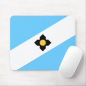 Tapis De Souris Drapeau de Madison, Wisconsin (Avec souris)