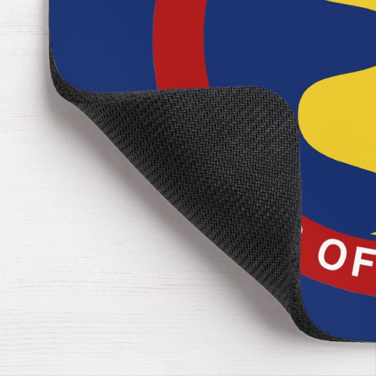 Tapis De Souris Drapeau de maison personnalisé étanche aux intempé (Coin)