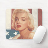 Tapis De Souris Drapeau de Marilyn (Avec souris)