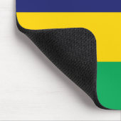 Tapis De Souris Drapeau de Maurice (Coin)