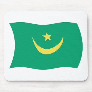 Tapis de souris Drapeau de Mauritanie