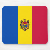 Tapis De Souris Drapeau de Moldavie (Devant)