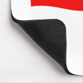 Tapis de souris Drapeau de Monaco (Coin)