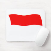 Tapis de souris Drapeau de Monaco (Avec souris)