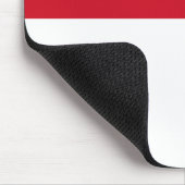 Tapis De Souris Drapeau de Monaco (Coin)