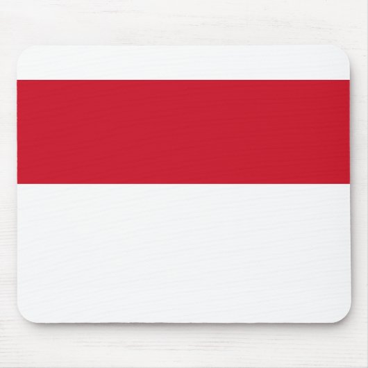 Tapis De Souris Drapeau de Monaco (Devant)