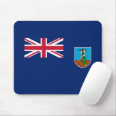 Tapis De Souris Drapeau de Montserrat (Avec souris)