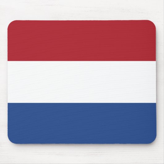Tapis De Souris Drapeau de Mousepad néerlandais (Devant)