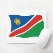 Tapis de souris Drapeau de Namibie (Avec souris)