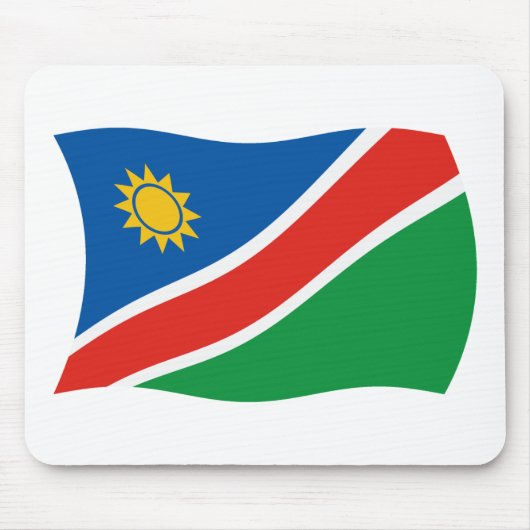 Tapis de souris Drapeau de Namibie (Devant)