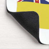 Tapis de souris Drapeau de Nioué (Coin)