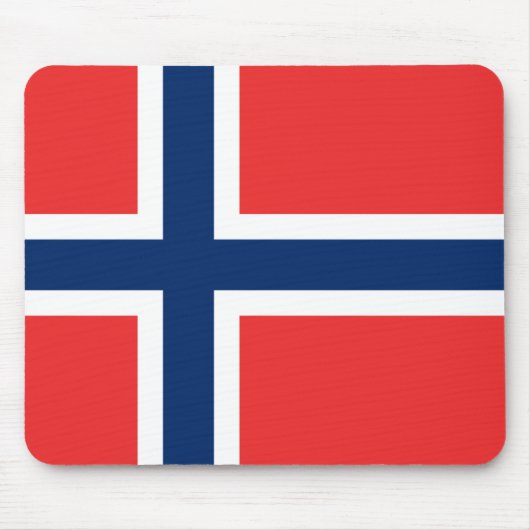 Tapis De Souris Drapeau de Norway (Devant)