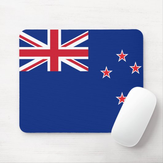 Tapis De Souris Drapeau de Nouvelle-Zélande (Avec souris)
