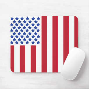 Tapis De Souris Drapeau de Paix Américain État National Américain