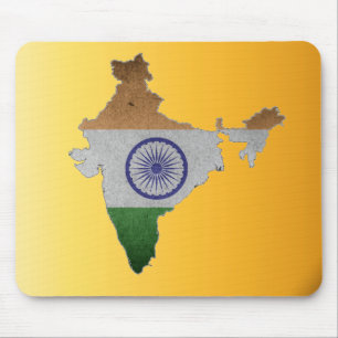 Tapis De Souris drapeau de pays de l'Inde