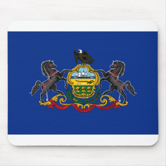 Tapis De Souris Drapeau de Pennsylvanie (Devant)