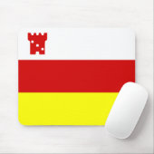 Tapis De Souris Drapeau de Père Noël Barbara, Californie (Avec souris)