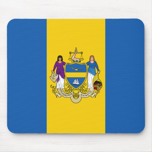 Tapis De Souris Drapeau de Philadelphie (Devant)