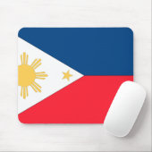 Tapis De Souris Drapeau de Philippines (Avec souris)