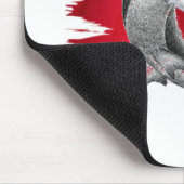 Tapis De Souris Drapeau de piqué avec le requin-plongeur de (Coin)