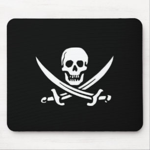 Tapis De Souris Drapeau de pirate