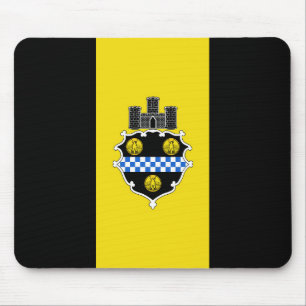 Tapis De Souris Drapeau de Pittsburgh Pennsylvanie